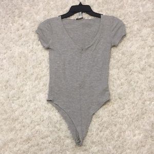 Grey Bodysuit